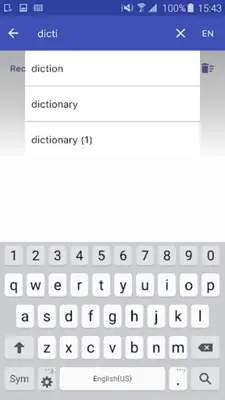 English Tagalog Dictionary Mini android App screenshot 5