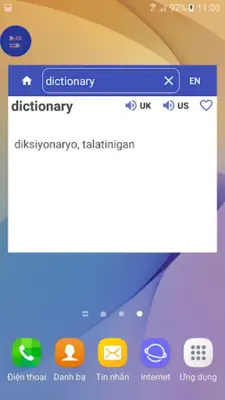 English Tagalog Dictionary Mini android App screenshot 7